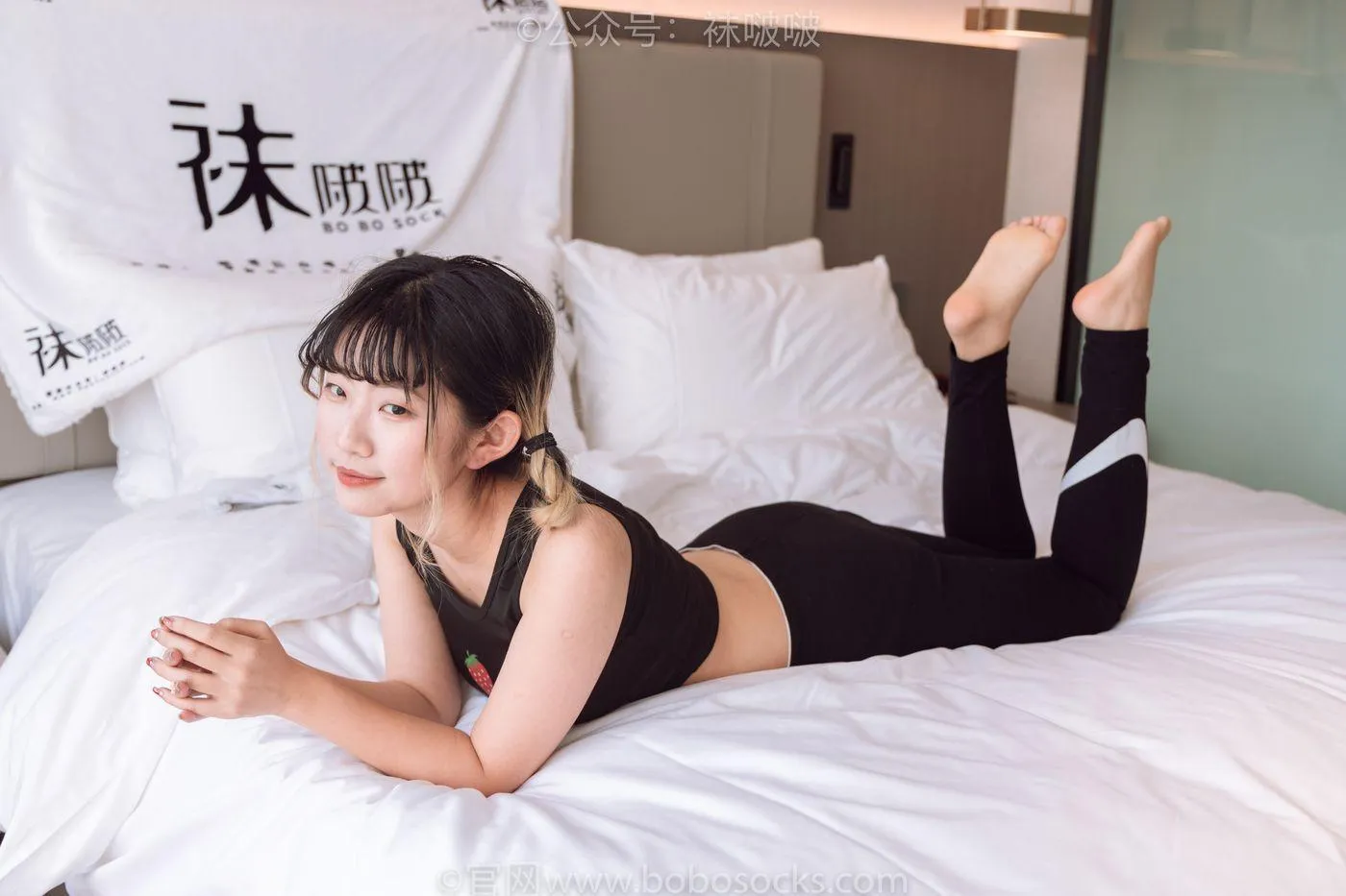 [BoBoSocks袜啵啵]NO.059 砂糖-AJ板鞋、白棉袜、裸足 [142P]插图4